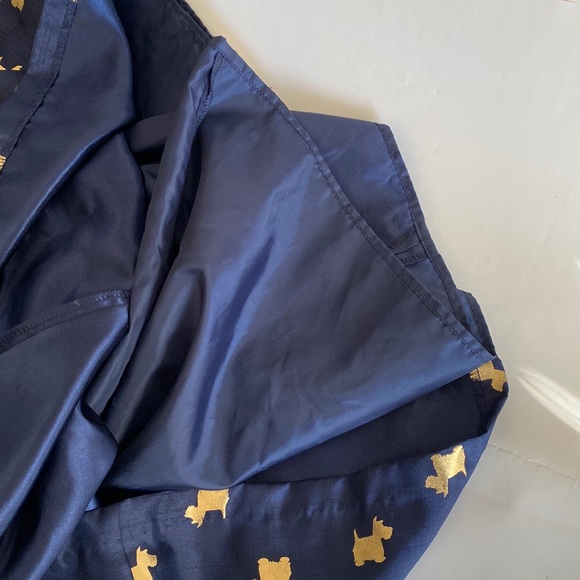 NEW Gymboree Sleeveless Girl 7 Navy Gold Scottie Dog Party Formal Dress Holidays - Picture 5 of 8